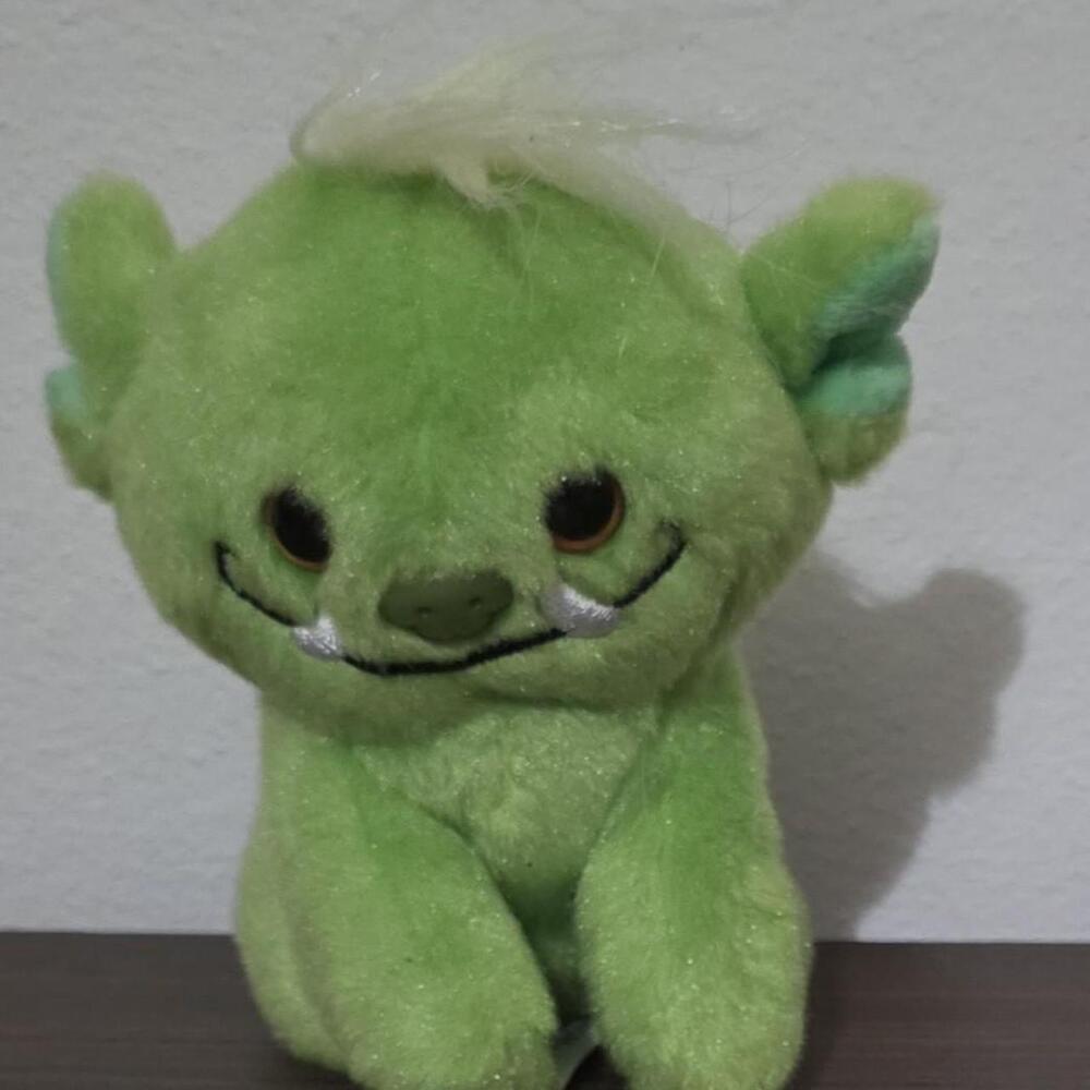 petootie green plush goblin  #goblin #plush